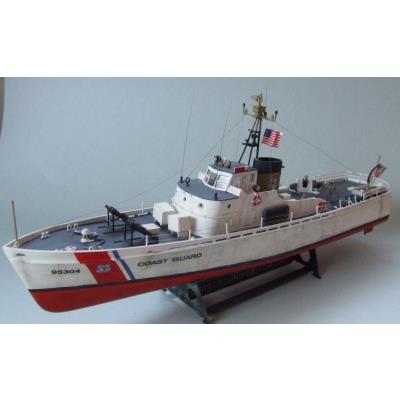 USCG Cape Gull patrol boat Lindberg kit built by Ed.jpg